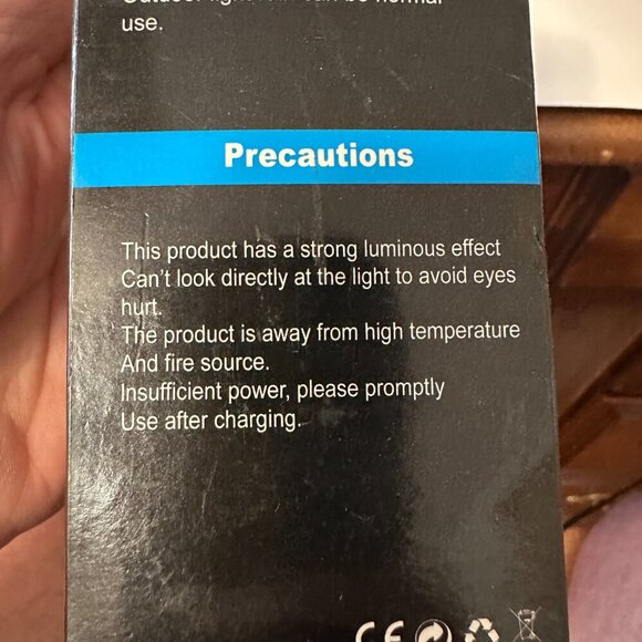 TETRABEAM RECHARGEABLE TACTICAL FLASHLIGHT WITH ADVANCED COB LED TECH - USB RECH - Picture 12 of 14